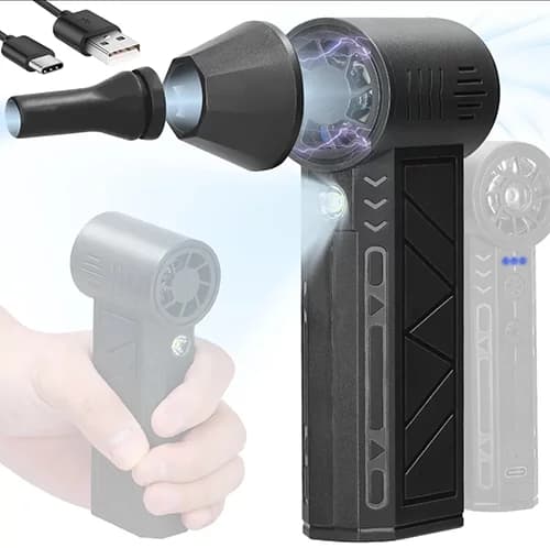 مینی جت فن و دمنده شارژی زینگارو مدل ZY7400-PRO — تصویر ۸