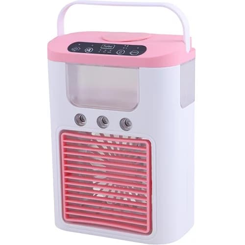 پنکه رومیزی شارژی مه پاش Air Cooler Fan مدل K918 — تصویر ۲