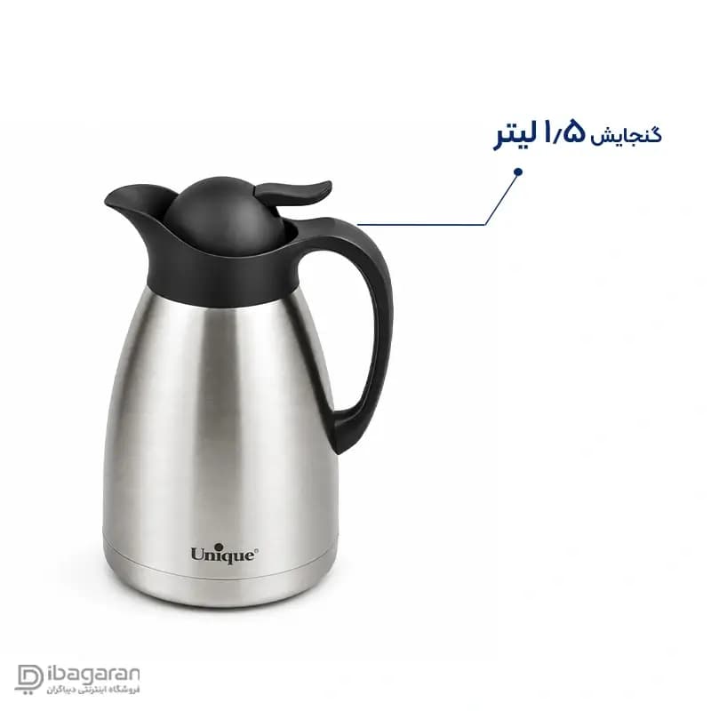 فلاسک استیل یونیک 1.5 لیتر مدل UN-1982 — تصویر ۲