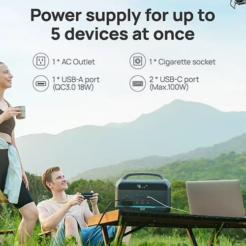 پاور استیشن و یوپی‌اس با ظرفیت 307 وات DaranEner مدل NEO300 Pro[ارسال رایگان] — تصویر ۳