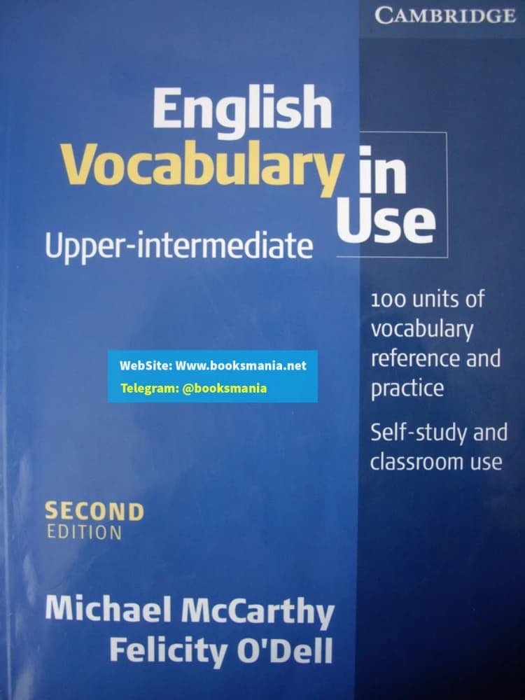 کتاب English Vocabulary in Use Upper-Intermediate (واژگان انگلیسی) نسخه انگلیسی PDF