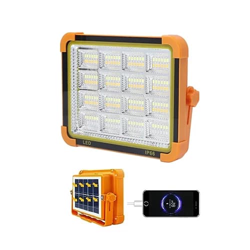 پروژکتور شارژی خورشیدی اسمال سان ZY-D9