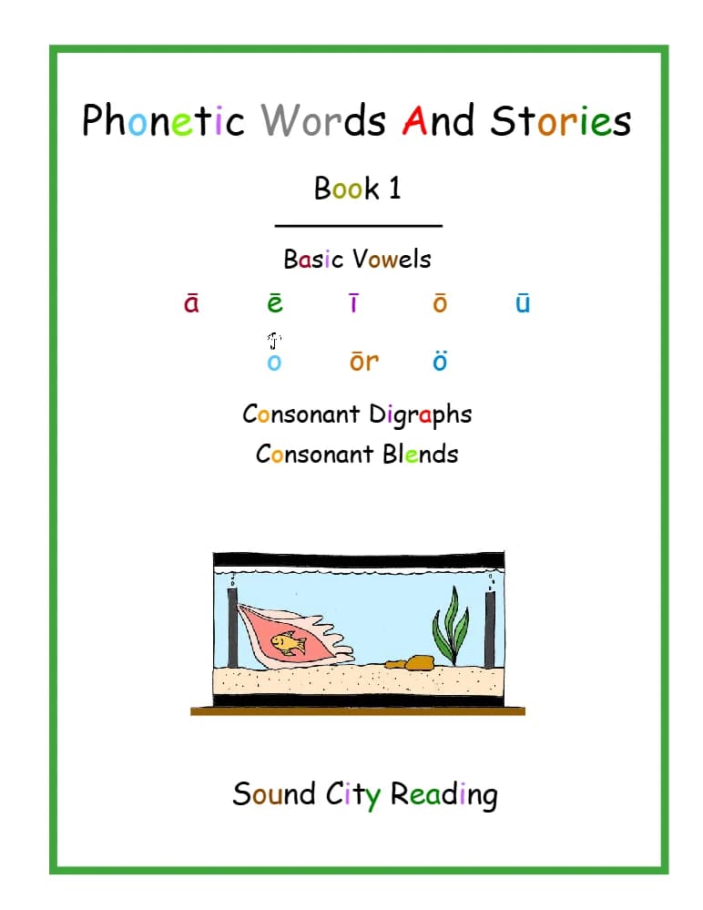 کتاب Phonetic Words And Stories Book 1 (کلمات و داستان‌های آوایی ۱) نسخه انگلیسی PDF | کاترین جی دیویس — تصویر ۲