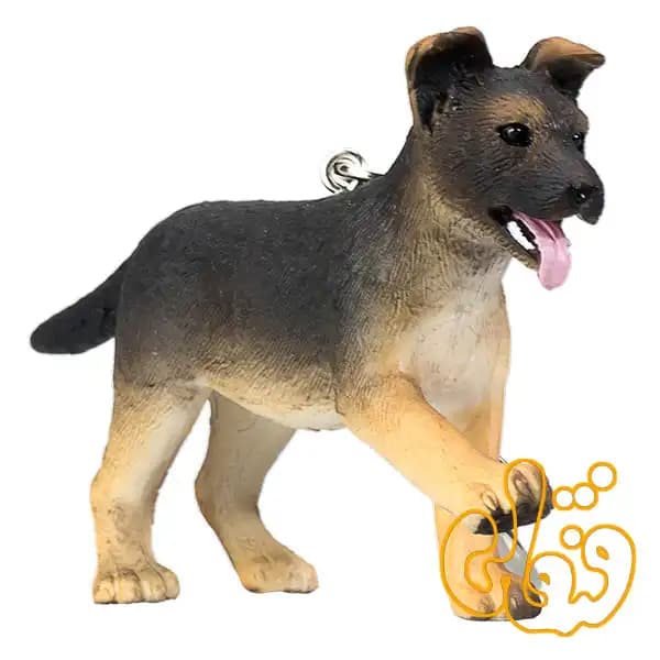 آویز کلید توله سگ ژرمن شپرد موجو German Shepherd Puppy Keychain 387461 — تصویر ۳