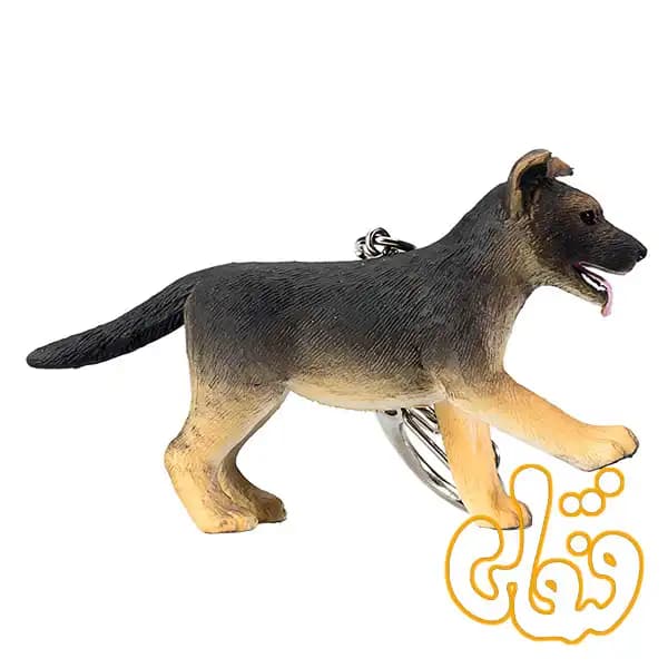 آویز کلید توله سگ ژرمن شپرد موجو German Shepherd Puppy Keychain 387461 — تصویر ۴