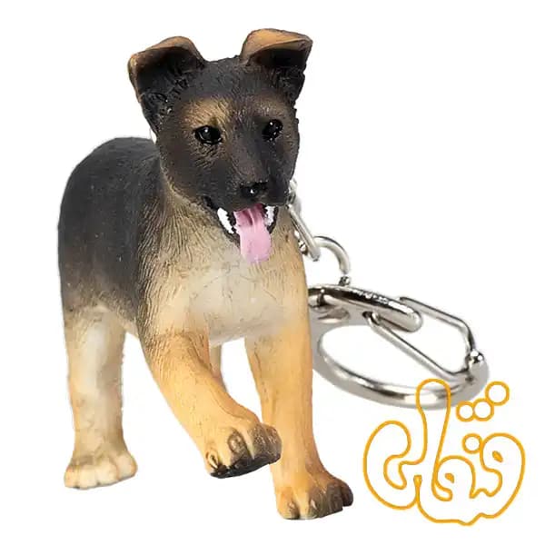 آویز کلید توله سگ ژرمن شپرد موجو German Shepherd Puppy Keychain 387461 — تصویر ۷