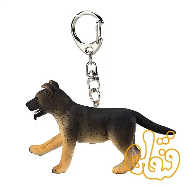 آویز کلید توله سگ ژرمن شپرد موجو German Shepherd Puppy Keychain 387461 — تصویر ۲