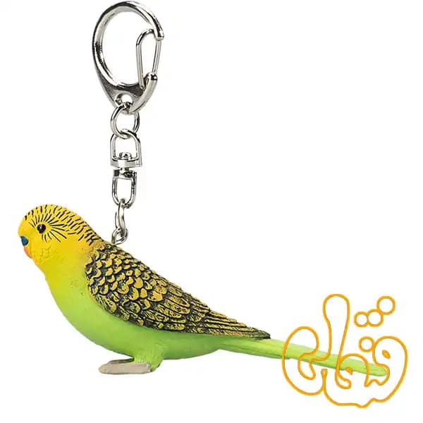 آویز کلید مرغ عشق سبز موجو Budgerigar (Green) Keychain 387460