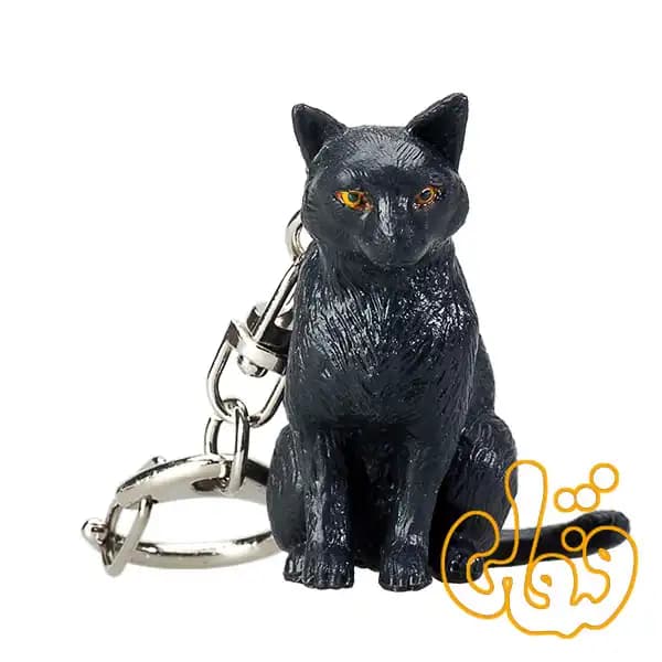 آویز کلید گربه موجو Cat Keychain 387456 — تصویر ۳