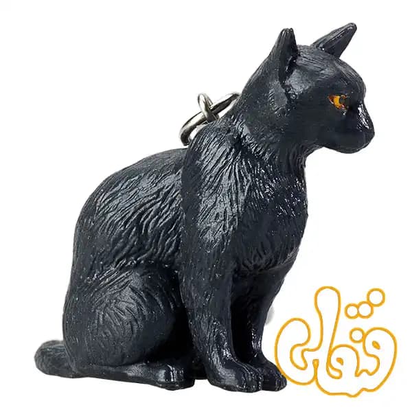 آویز کلید گربه موجو Cat Keychain 387456 — تصویر ۴