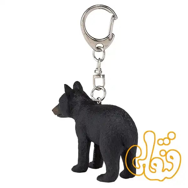 آویز کلید بچه خرس سیاه موجو Black Bear Cub Keychain 387438 — تصویر ۳