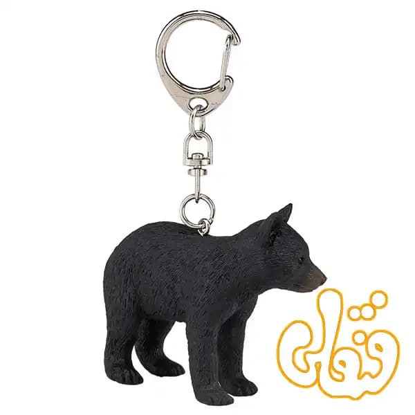 آویز کلید بچه خرس سیاه موجو Black Bear Cub Keychain 387438 — تصویر ۵