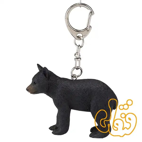 آویز کلید بچه خرس سیاه موجو Black Bear Cub Keychain 387438 — تصویر ۲