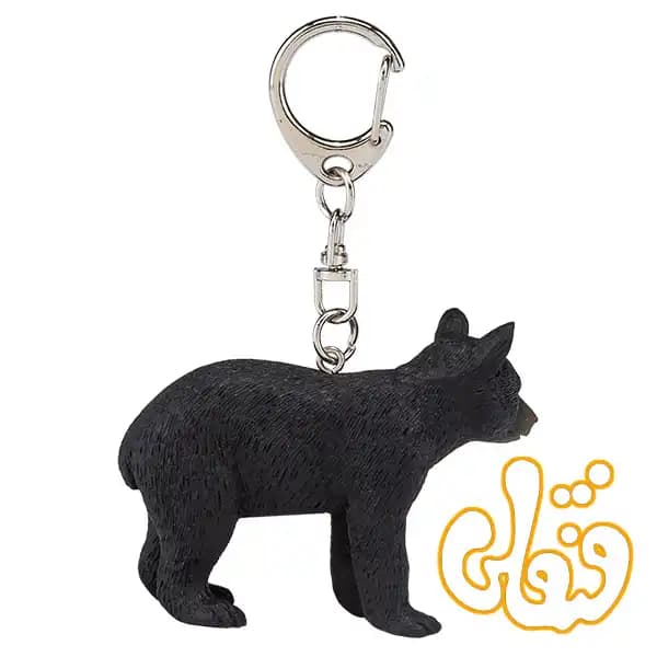 آویز کلید بچه خرس سیاه موجو Black Bear Cub Keychain 387438 — تصویر ۴