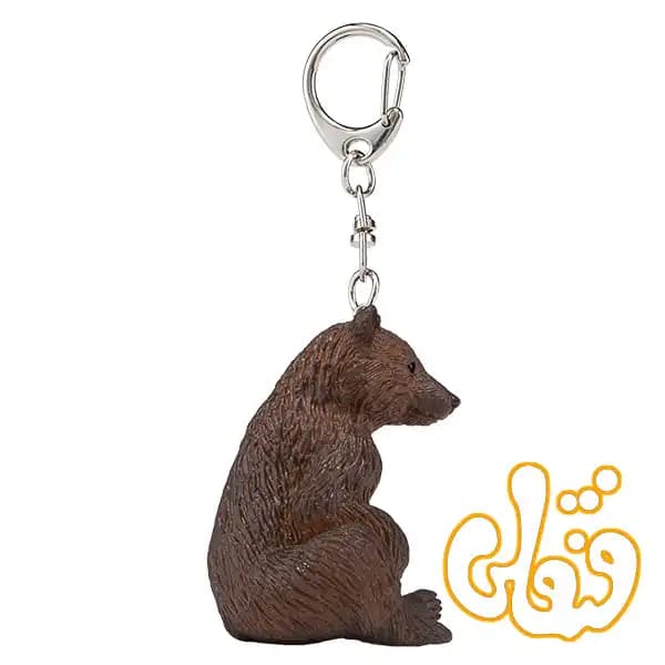 آویز کلید بچه خرس گریزلی موجو Grizzly Bear Cub Keychain 387436 — تصویر ۳