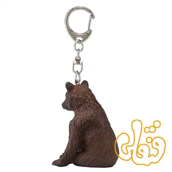 آویز کلید بچه خرس گریزلی موجو Grizzly Bear Cub Keychain 387436 — تصویر ۴