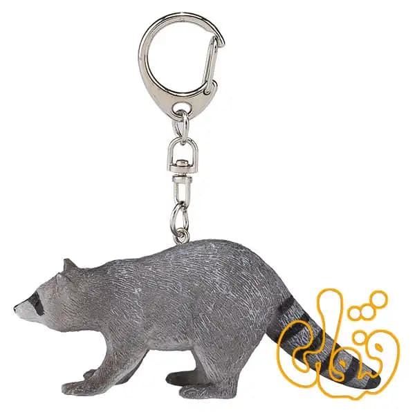 آویز کلید راکون موجو Raccoon Keychain 387434 — تصویر ۵