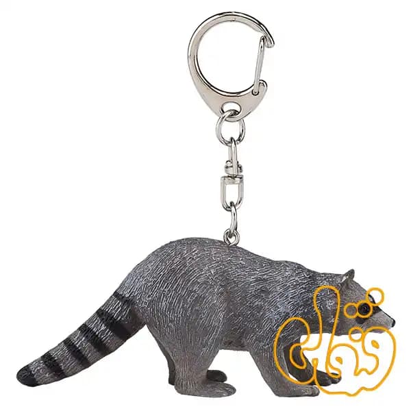 آویز کلید راکون موجو Raccoon Keychain 387434 — تصویر ۳