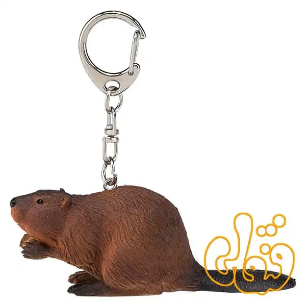 آویز کلید سگ آبی Beaver Keychain 387433 — تصویر ۴