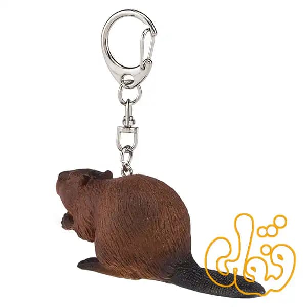 آویز کلید سگ آبی Beaver Keychain 387433 — تصویر ۳