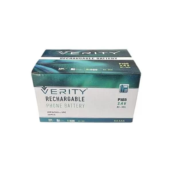 باتری تلفنی 830MAH وریتی مدل P105 — تصویر ۳