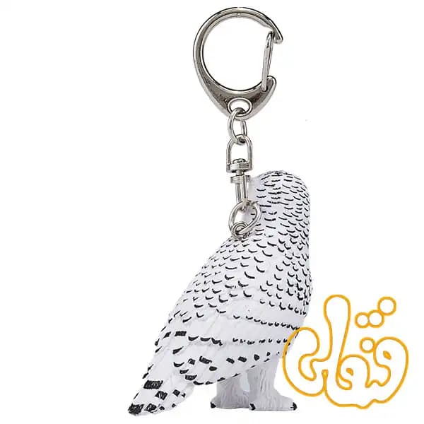 آویز کلید جغد برفی Snowy Owl Keychain 387432 — تصویر ۴
