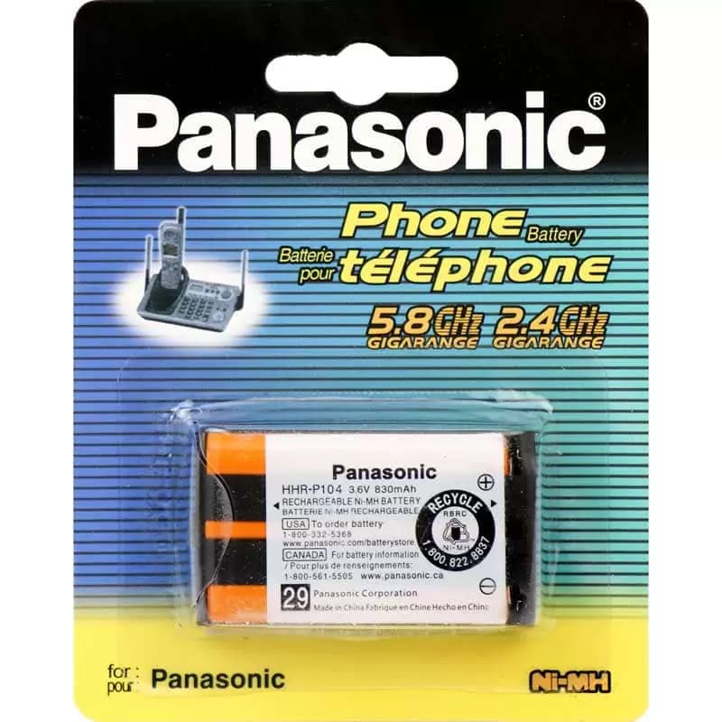 باتری تلفن بی سیم پاناسونیک مدل HHR-P104 A/1B های کپی
