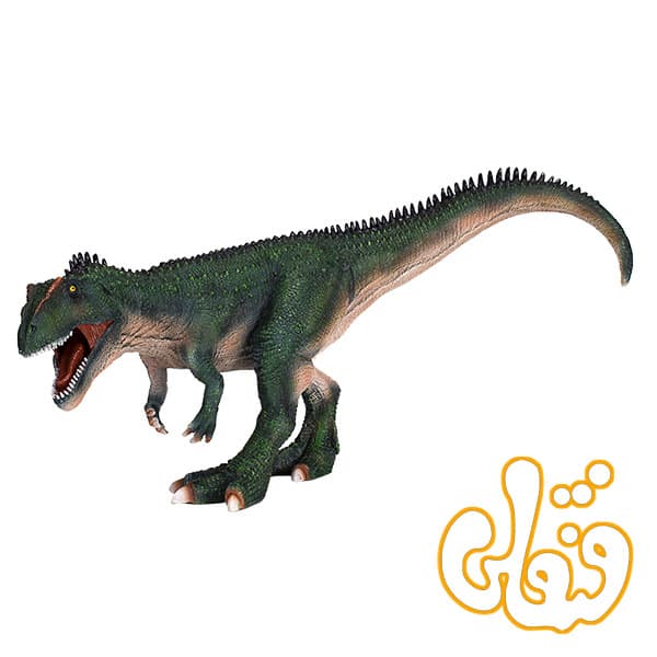 فیگور دایناسور ژیگانوتوزاروس سبز موجو Giganotosaurus 381013 — تصویر ۲