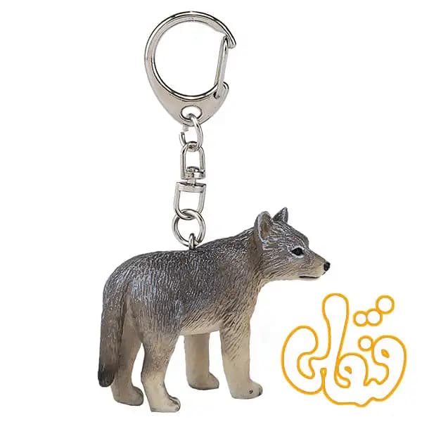 آویز کلید توله گرگ موجو Wolf CUB KEYCHAIN 387430 — تصویر ۴