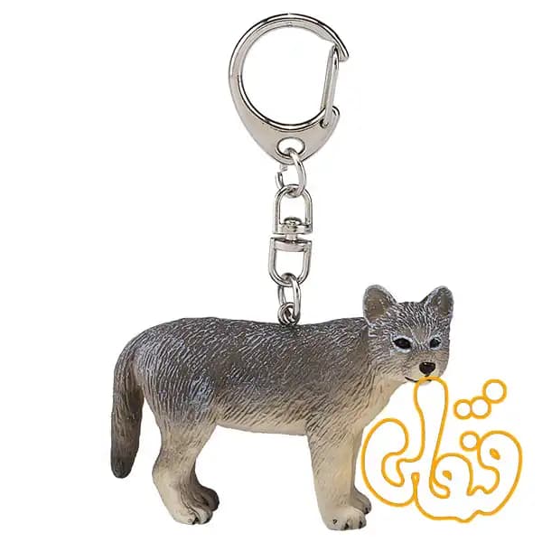 آویز کلید توله گرگ موجو Wolf CUB KEYCHAIN 387430 — تصویر ۳