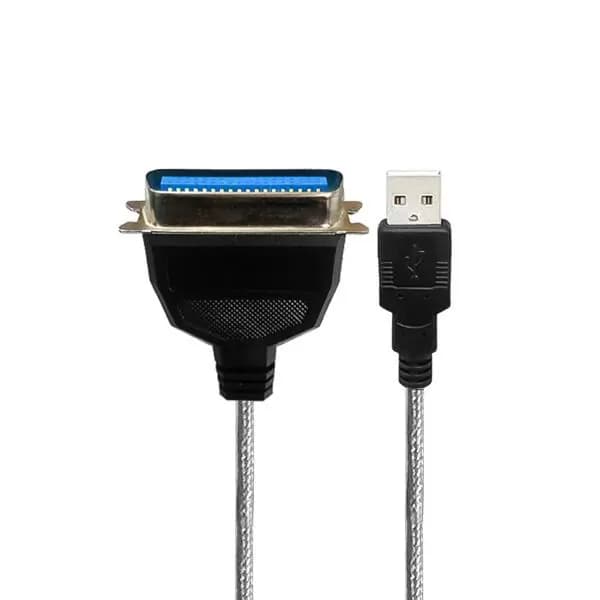 کابل تبدیل USB به پارالل نری سنترونیک 36 پین پرینتر دی نت مدل D-427 طول 1.5 متر — تصویر ۲