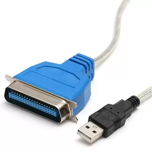 کابل تبدیل USB به پارالل نری سنترونیک 36 پین پرینتر دی نت مدل D-427 طول 1.5 متر — تصویر ۳