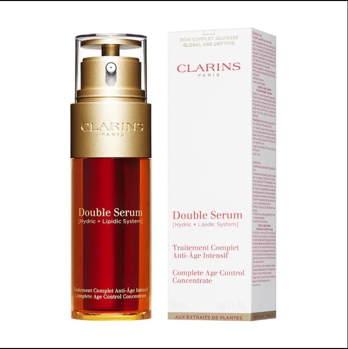 سرم ضد چروک Double Serum کلارنس Clarins Double Serum اصل — تصویر ۶