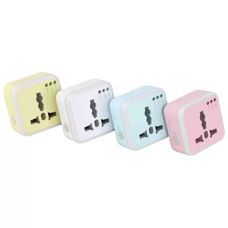 تبدیل برق 3 به 2 تایمردار چراغ دار فرحان الکتریک مدل FP109 — تصویر ۲