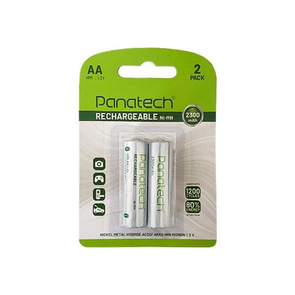 باتری قلمی قابل شارژ 2300mAh پاناتک مدل HR6 — تصویر ۶