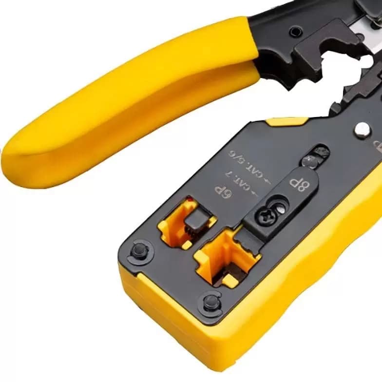 آچار شبکه میان گذر ونتولینک SNAPPLUG Open End مدل HT-718 CAT 7 — تصویر ۳