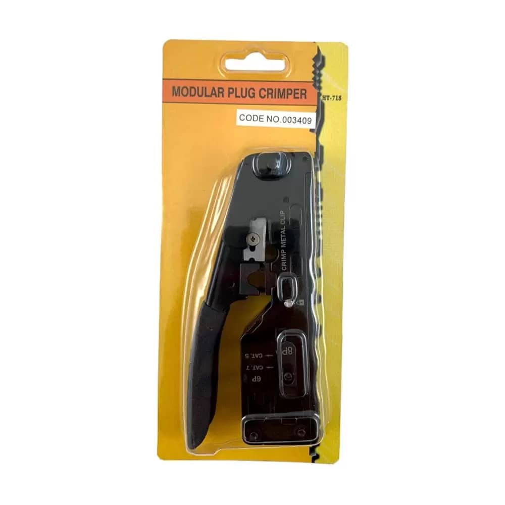 آچار شبکه میان گذر ونتولینک SNAPPLUG Open End مدل HT-718 CAT 7 — تصویر ۵