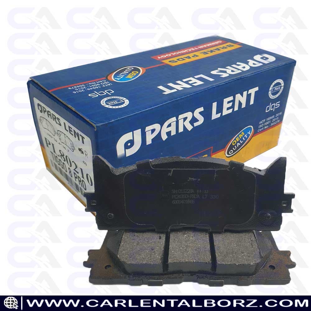 لنت ترمز جلو لکسوس ES350 مدل 2008 – 2012 پارس لنت PARS LENT