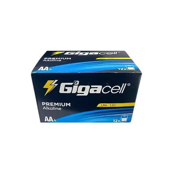 باتری چهارتایی قلمی گیگاسل مدل Premium Alkaline LR03 1.5V AA — تصویر ۴