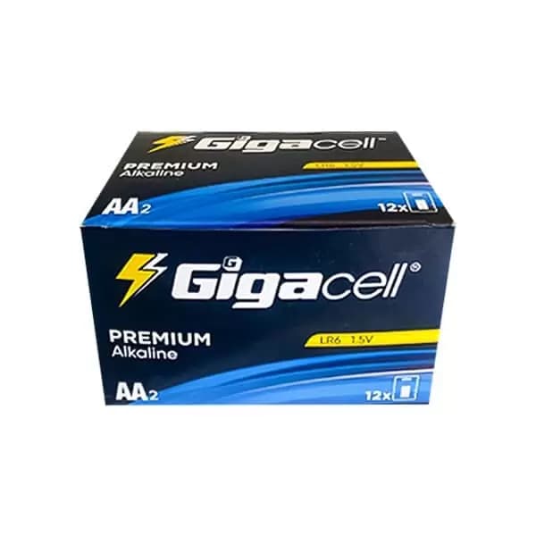 باتری دوتایی قلمی گیگاسل مدل Premium Alkaline LR03 1.5V AA — تصویر ۵