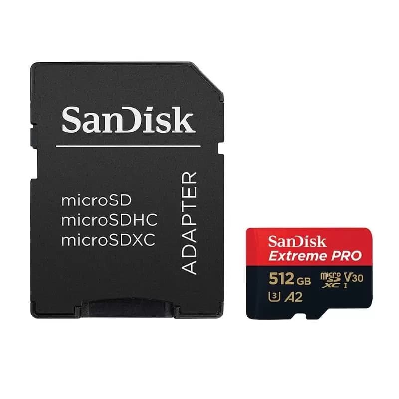 کارت حافظه SDSQXCU سن دیسک مدل Extreme Pro 4k استاندارد UHS-I سرعت 200MBps ظرفیت 512 گیگابایت — تصویر ۲