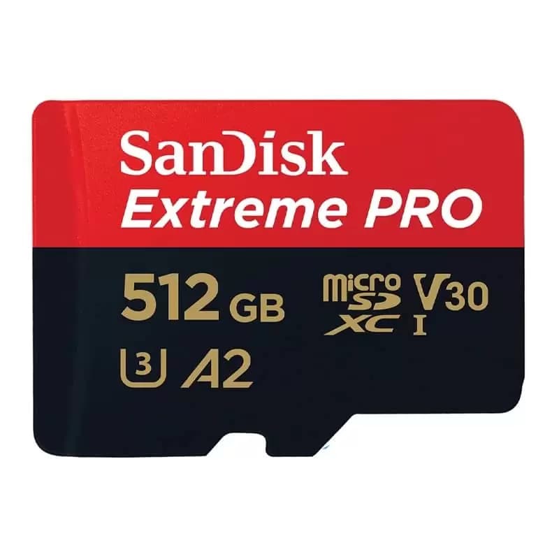 کارت حافظه SDSQXCU سن دیسک مدل Extreme Pro 4k استاندارد UHS-I سرعت 200MBps ظرفیت 512 گیگابایت
