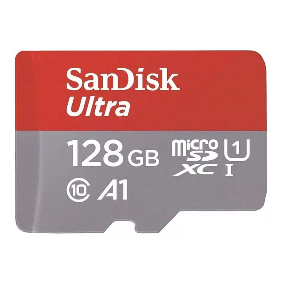 کارت حافظه microSDXC سن دیسک مدل A1 استاندارد UHS-I سرعت 140MBps ظرفیت 128 گیگابایت — تصویر ۲