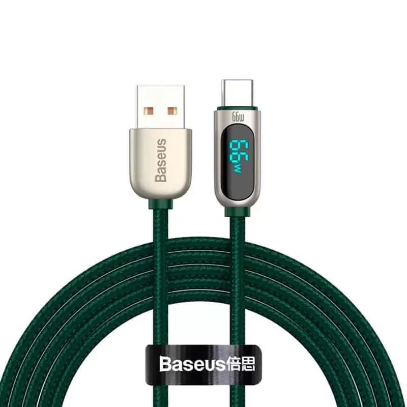 کابل تایپ سی فست شارژ باسئوس مدل CASX02010 6A 66W به طول ۲ متر اصل — تصویر ۴