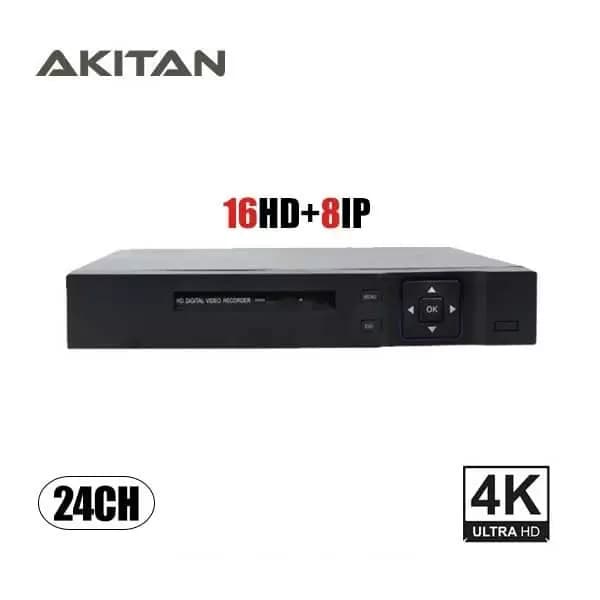 دستگاه 24 کانال XVR برند Akitan مدل AK-2116-4K Smart