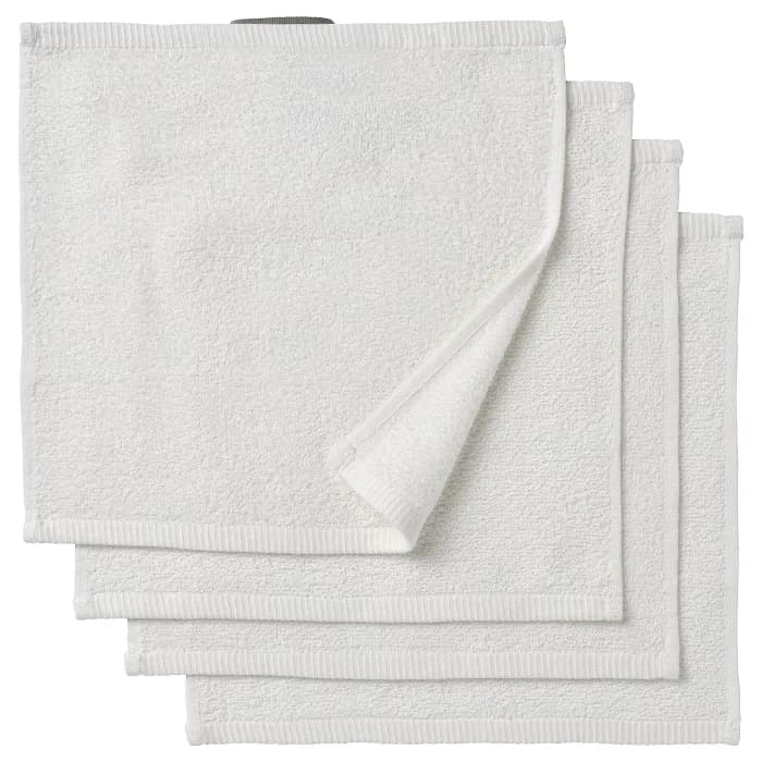 حوله 30 در 30 سانتی متر چهار عددی سفید ایکیا مدل DIMFORSEN — تصویر ۲