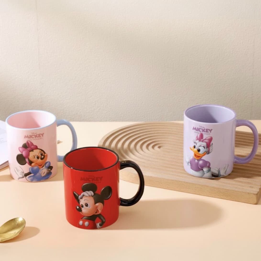 ماگ دیزنی میکی موس Mickey Mouse قرمز — تصویر ۶