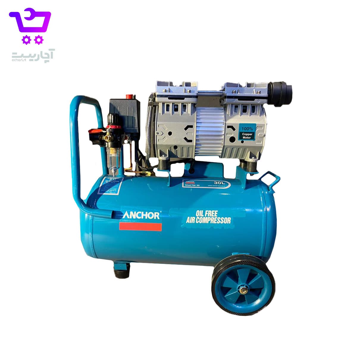 کمپرسور باد سایلنت آنکور TM30