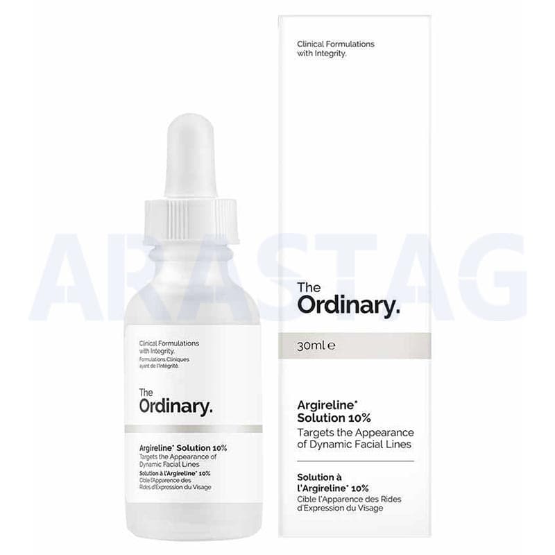 سرم پر کننده خطوط صورت مدل Argireline Solution 10% د اوردینری حجم 30 میلی