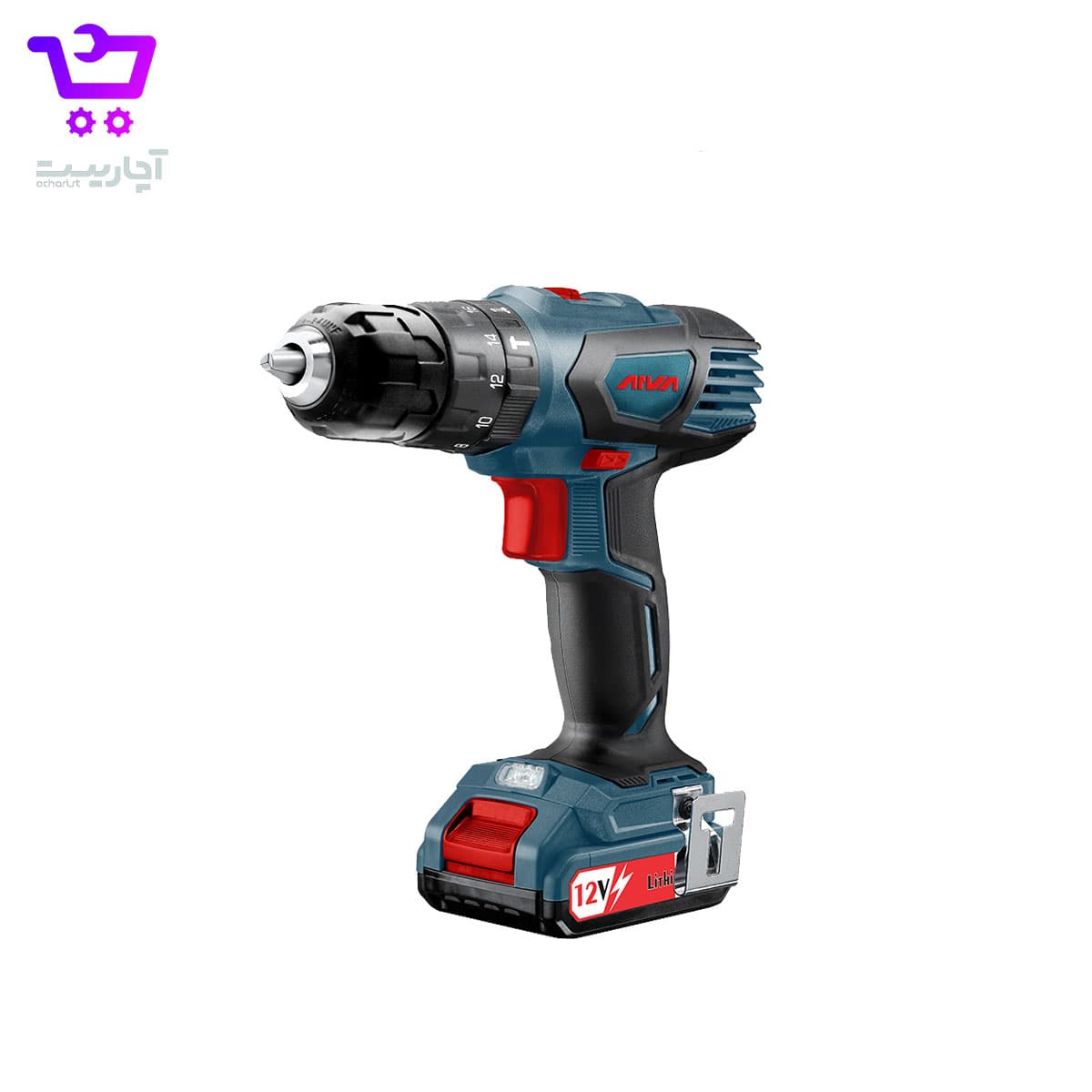 دریل پیچ گوشتی شارژی آروا 5812